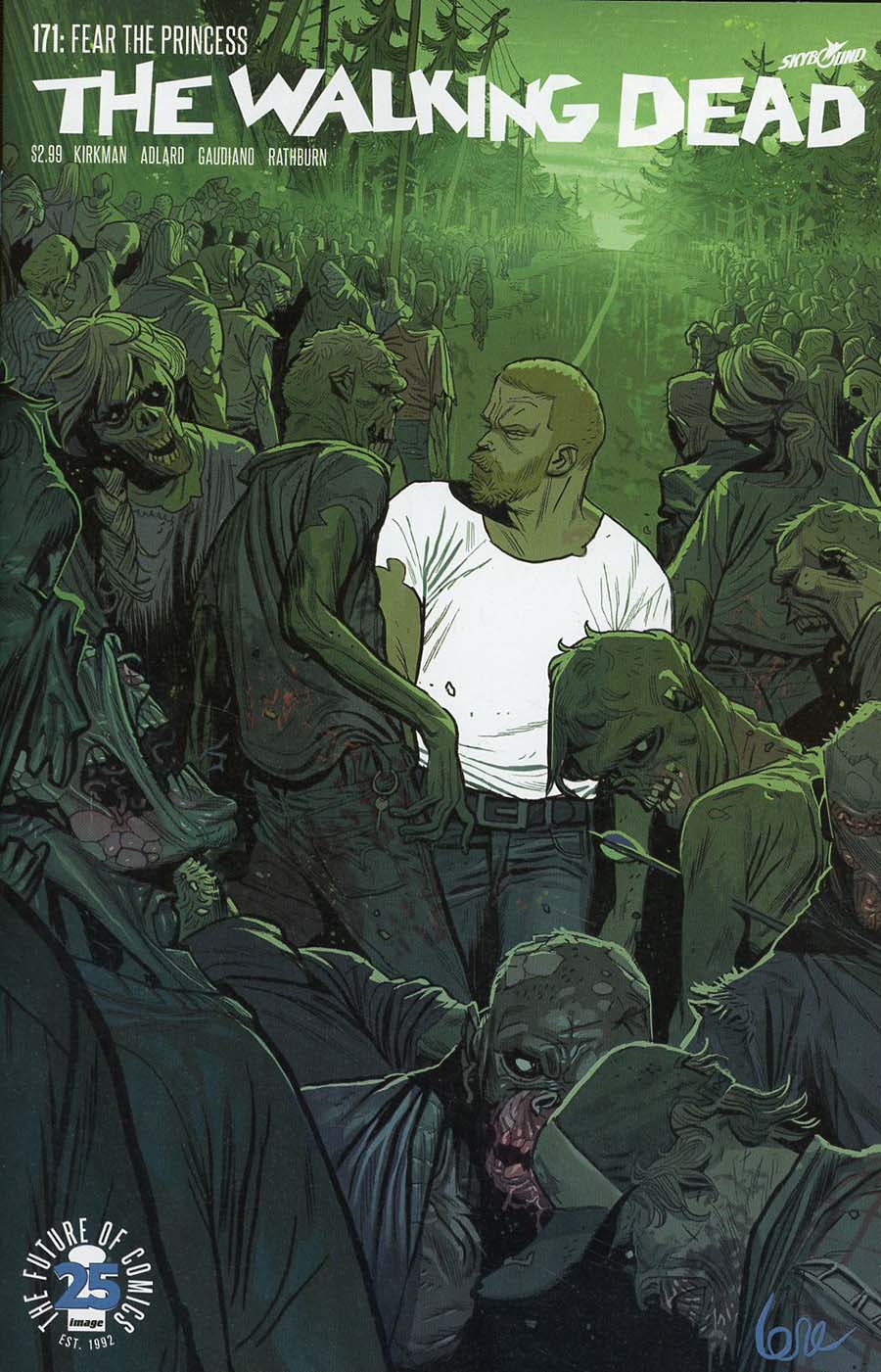 Walking Dead #171 Cover B Variant Lorenzo De Felici Cover