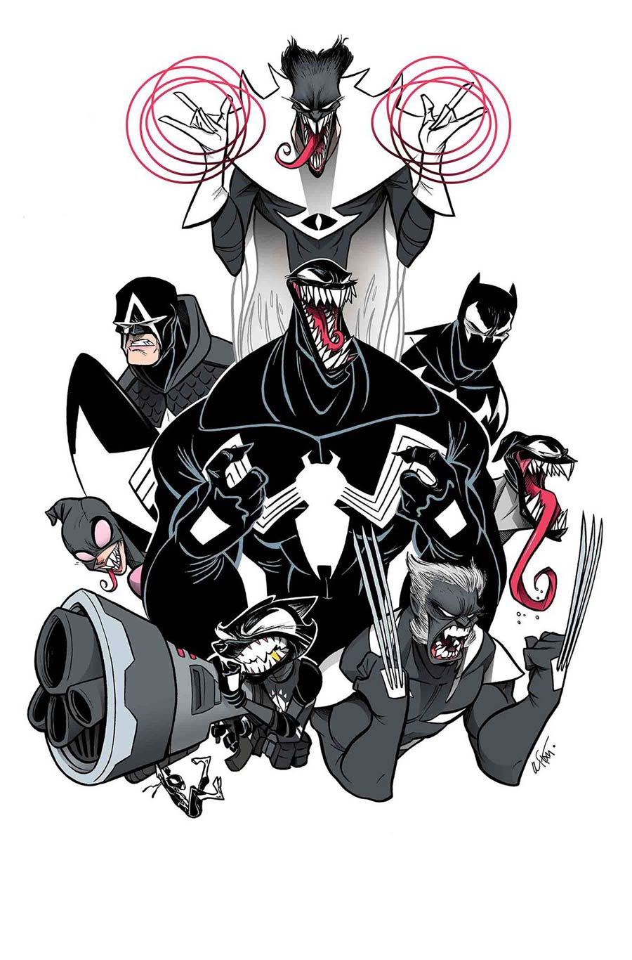 Venomverse #1 Cover E Incentive Gustavo Duarte Variant Cover