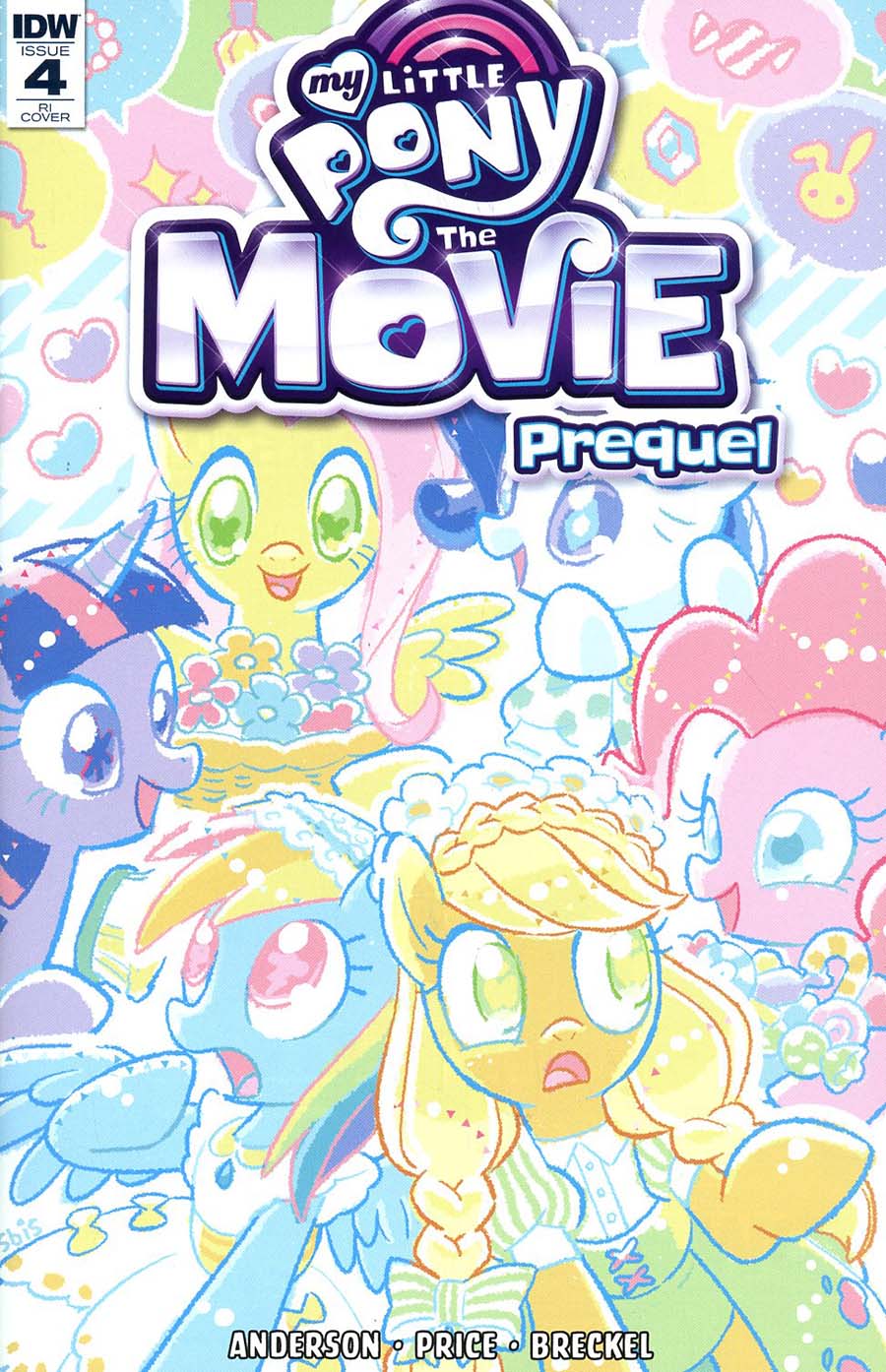 My Little Pony Movie Prequel #4 Cover C Incentive Kaori Matsuo Variant Cover