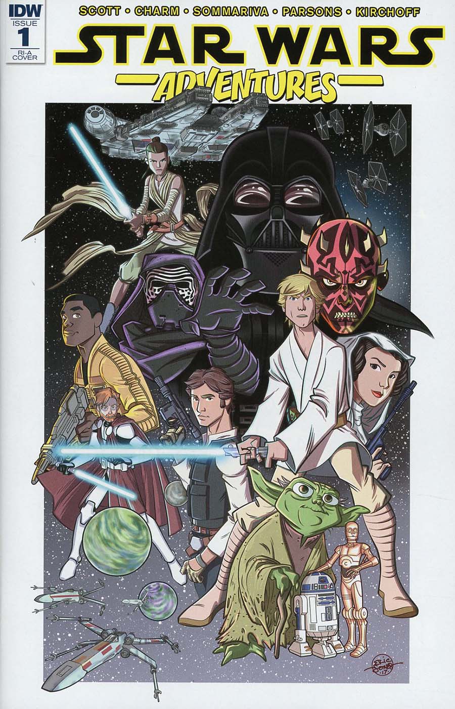 Star Wars Adventures #1 Cover C Incentive Eric Jones Variant Cover