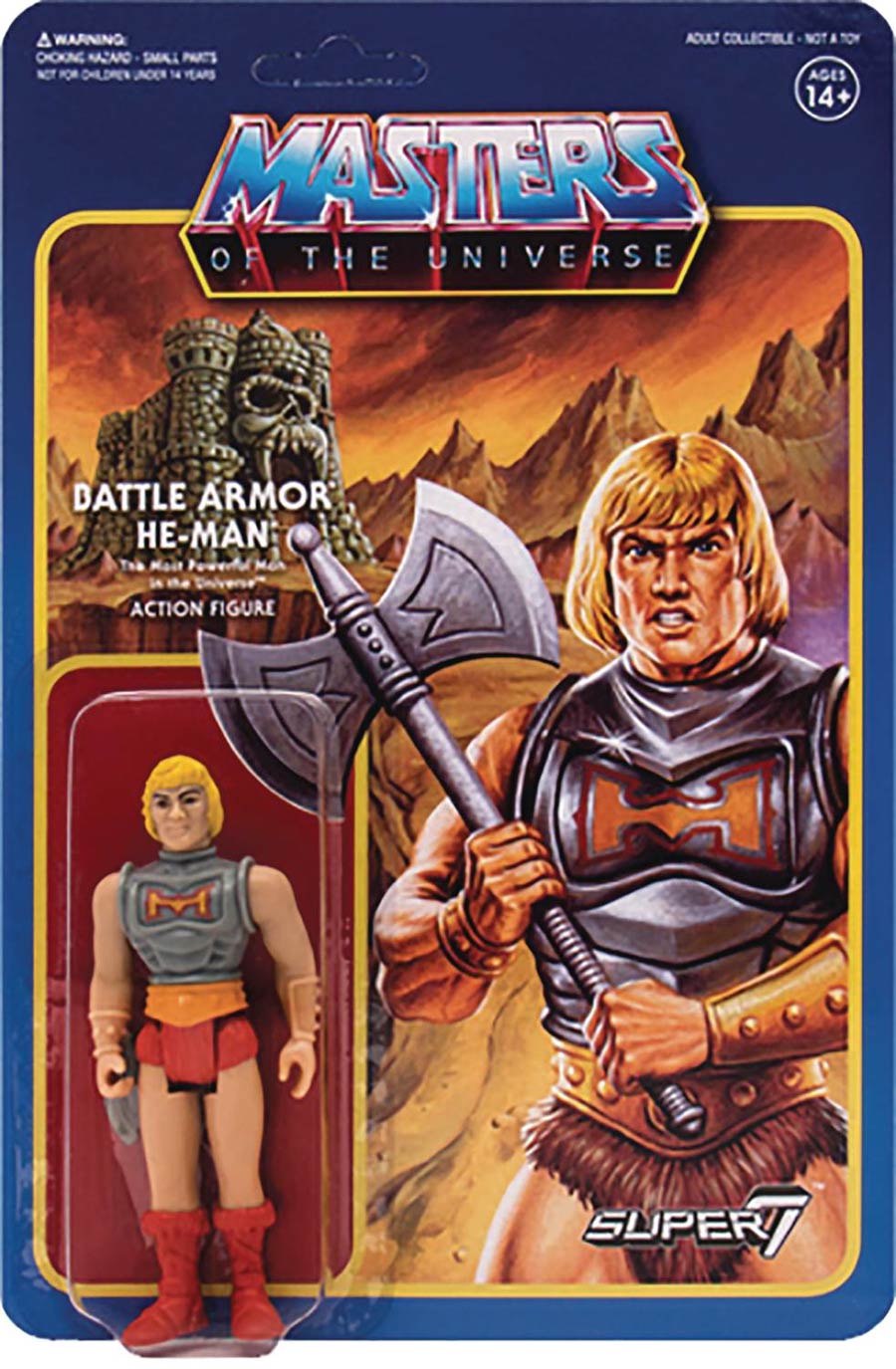 Masters Of The Universe Reaction Figure - Battle Armor He-Man