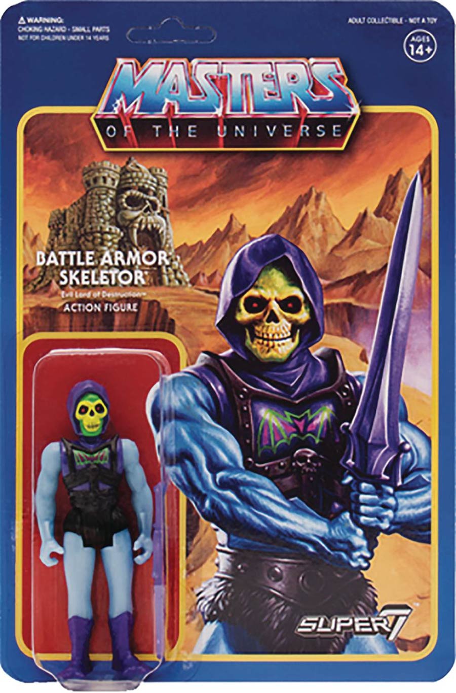 Masters Of The Universe Reaction Figure - Battle Armor Skeletor