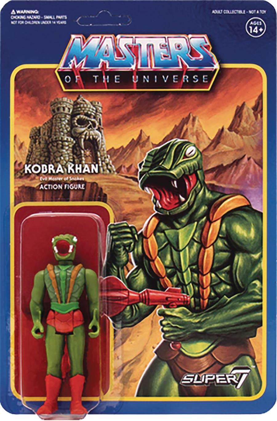 Masters Of The Universe Reaction Figure - Kobra Khan