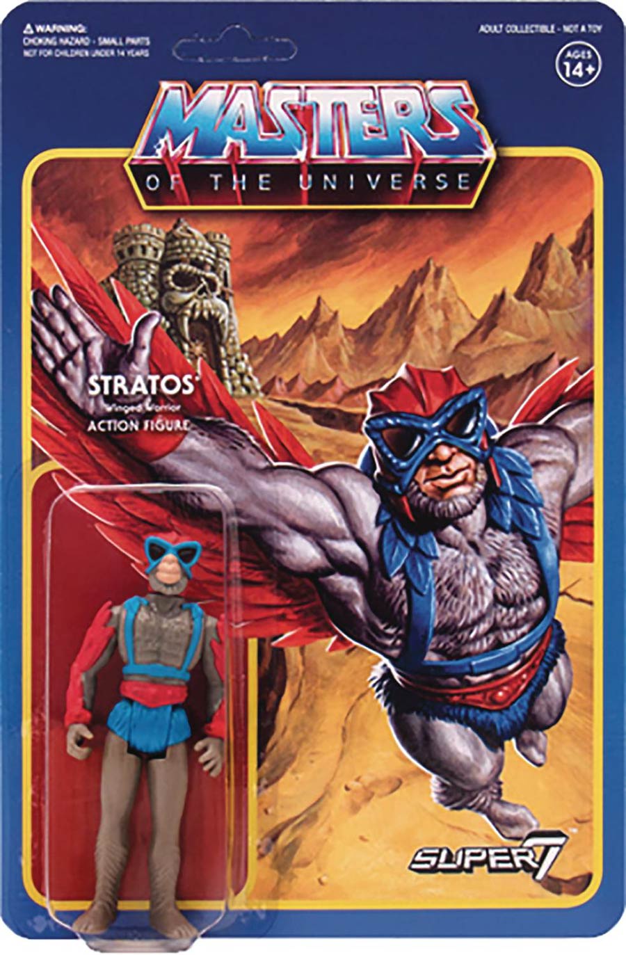 Masters Of The Universe Reaction Figure - Stratos