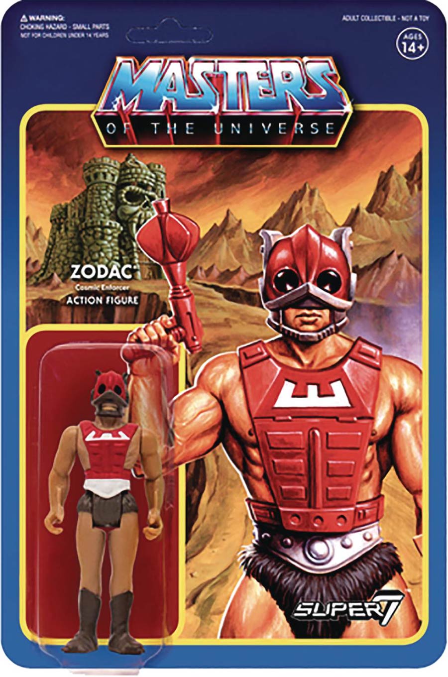 Masters Of The Universe Reaction Figure - Zodac