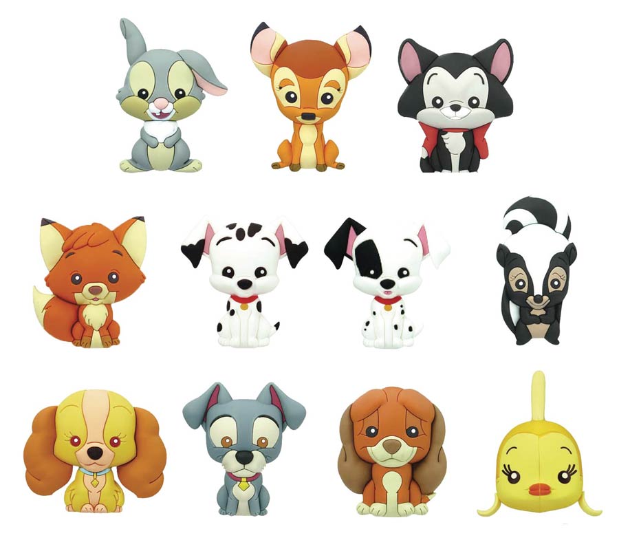 Disney Laser Cut Figural Keyring Series 11 Blind Mystery Box