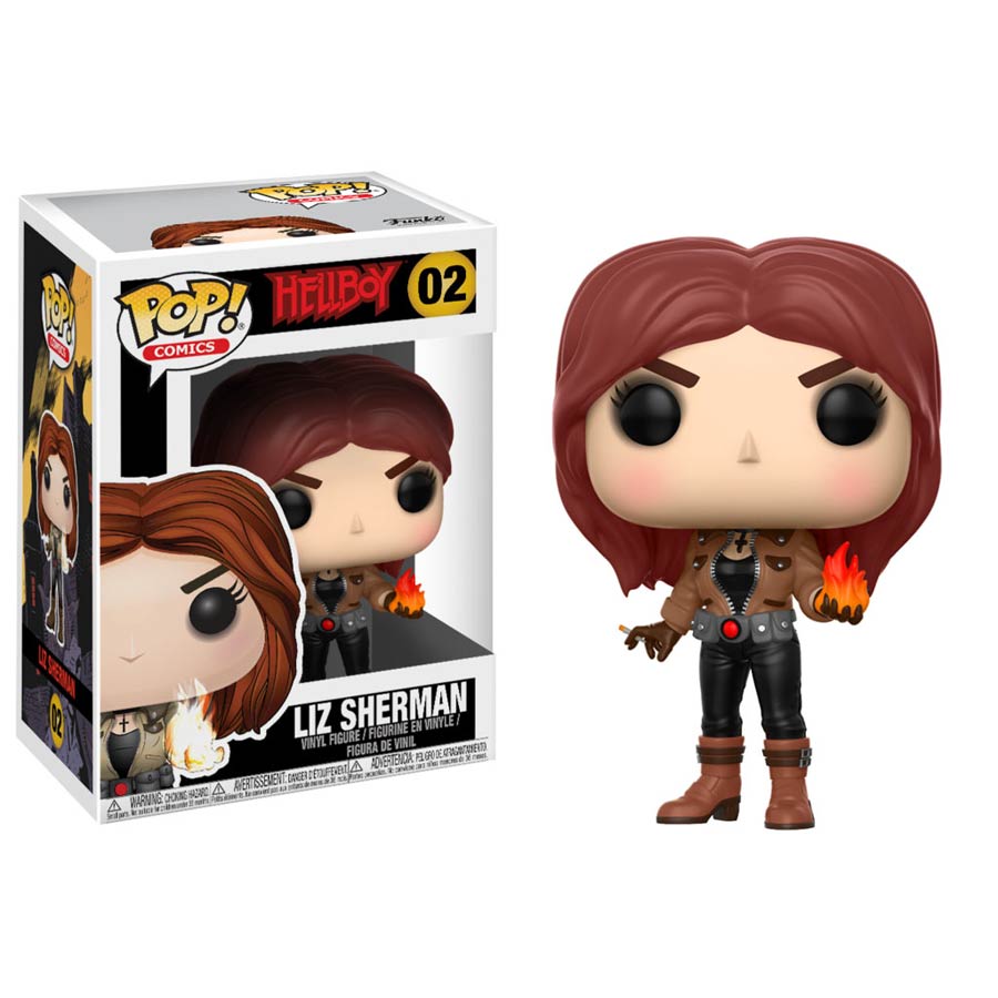 POP Comics 02 Hellboy Liz Sherman Vinyl Figure