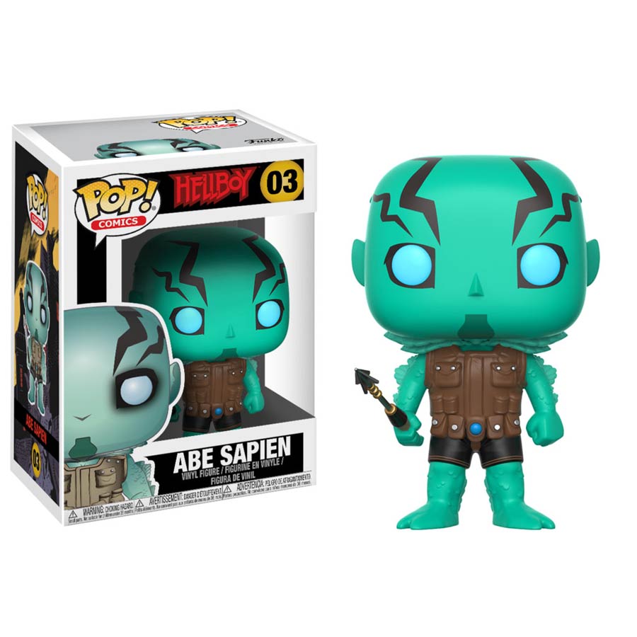 POP Comics 03 Hellboy Abe Sapien Vinyl Figure