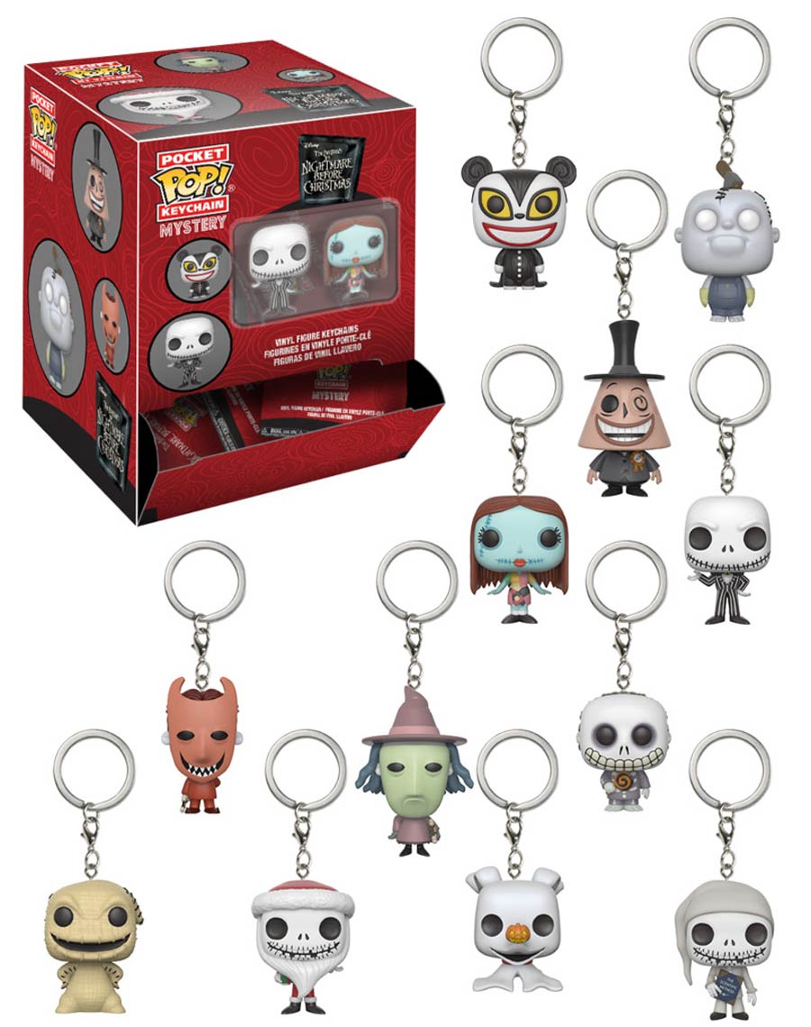 POP Keychain The Nightmare Before Christmas Blind Mystery Box Figure