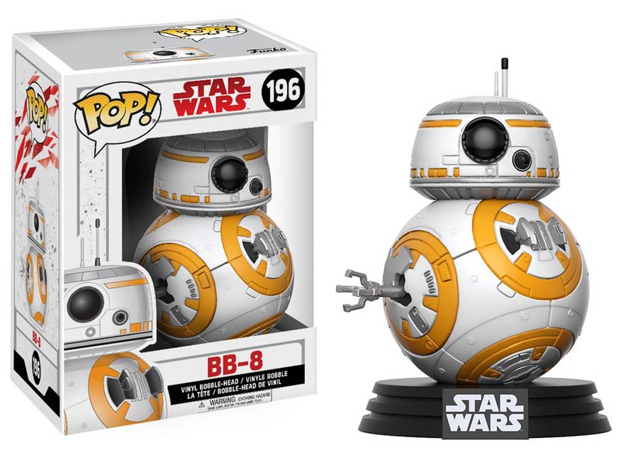 POP Star Wars 196 Star Wars Episode VIII The Last Jedi BB-8 Vinyl Bobble Head