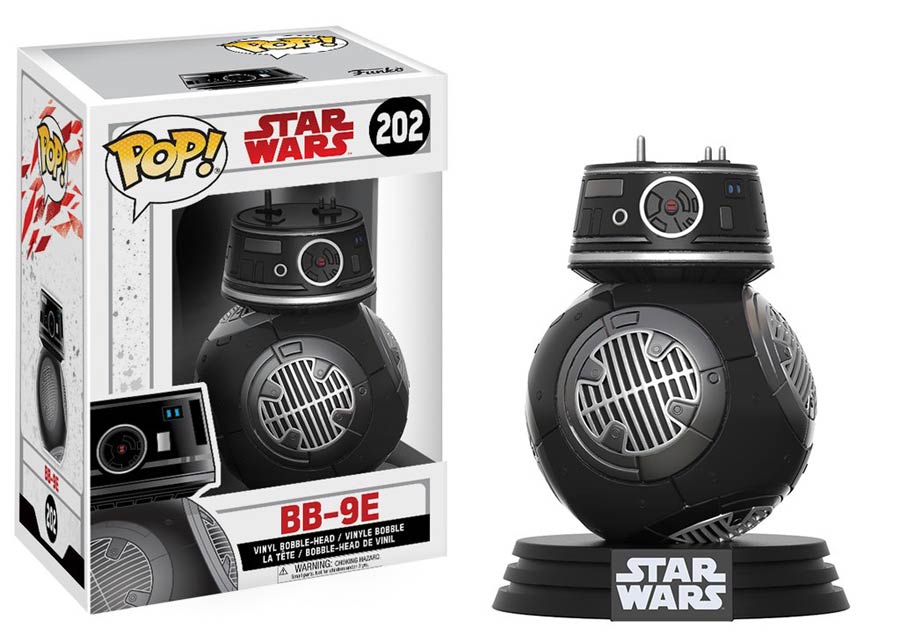 POP Star Wars 202 Star Wars Episode VIII The Last Jedi BB-9E Vinyl Bobble Head
