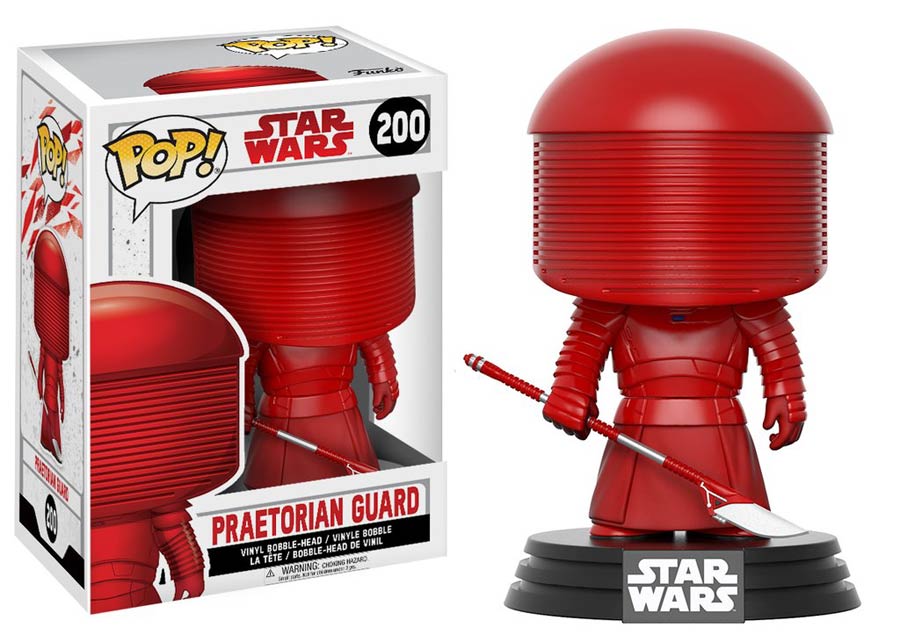 POP Star Wars 200 Star Wars Episode VIII The Last Jedi Praetorian Guard Vinyl Bobble Head