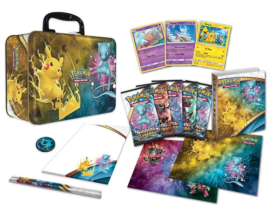 Pokemon TCG Shining Legends Collector Chest Tin