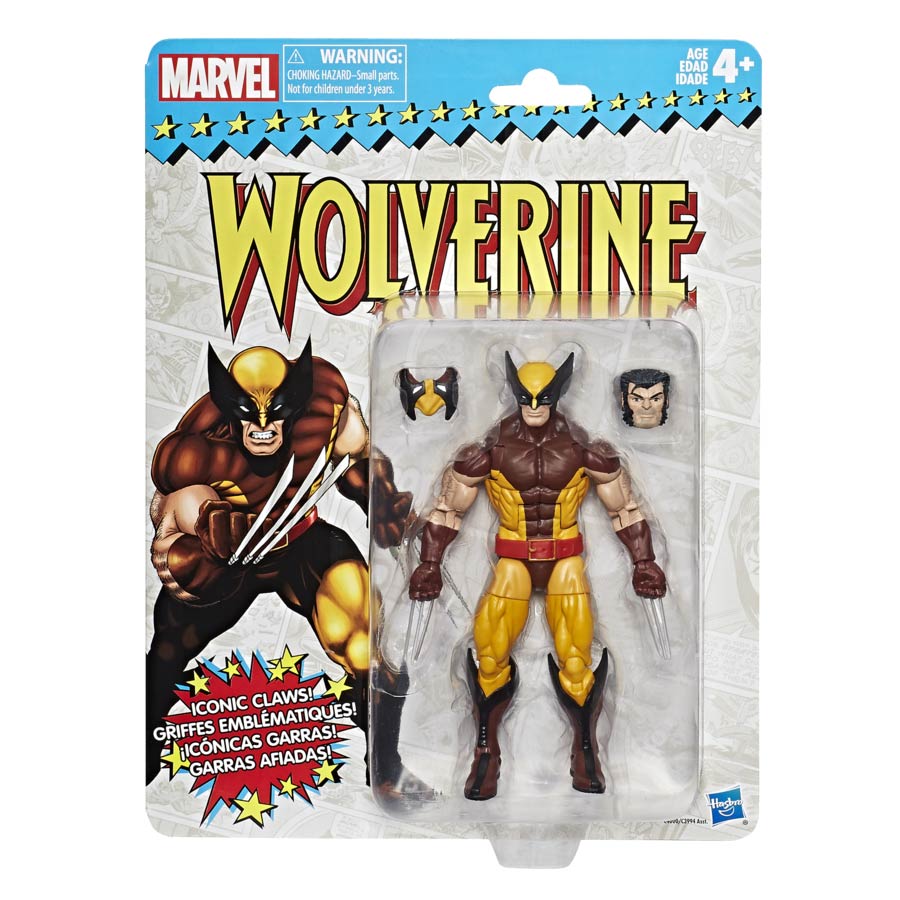 Marvel Vintage Legends 6-Inch Action Figure - Wolverine