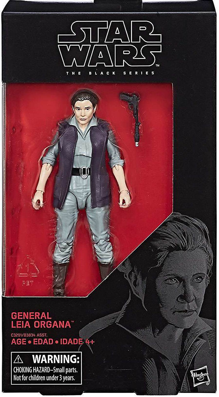 Star Wars Black Series 6-Inch Action Figure #52 General Leia Organa