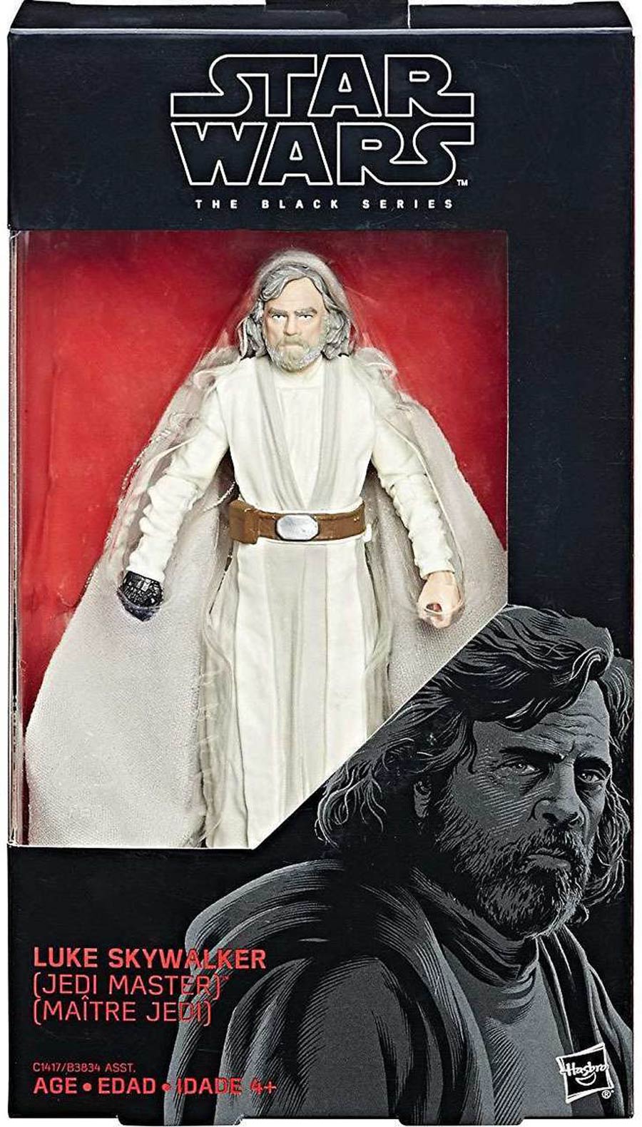 Star Wars Black Series 6-Inch Action Figure #46 Luke Skywalker (Jedi Master)