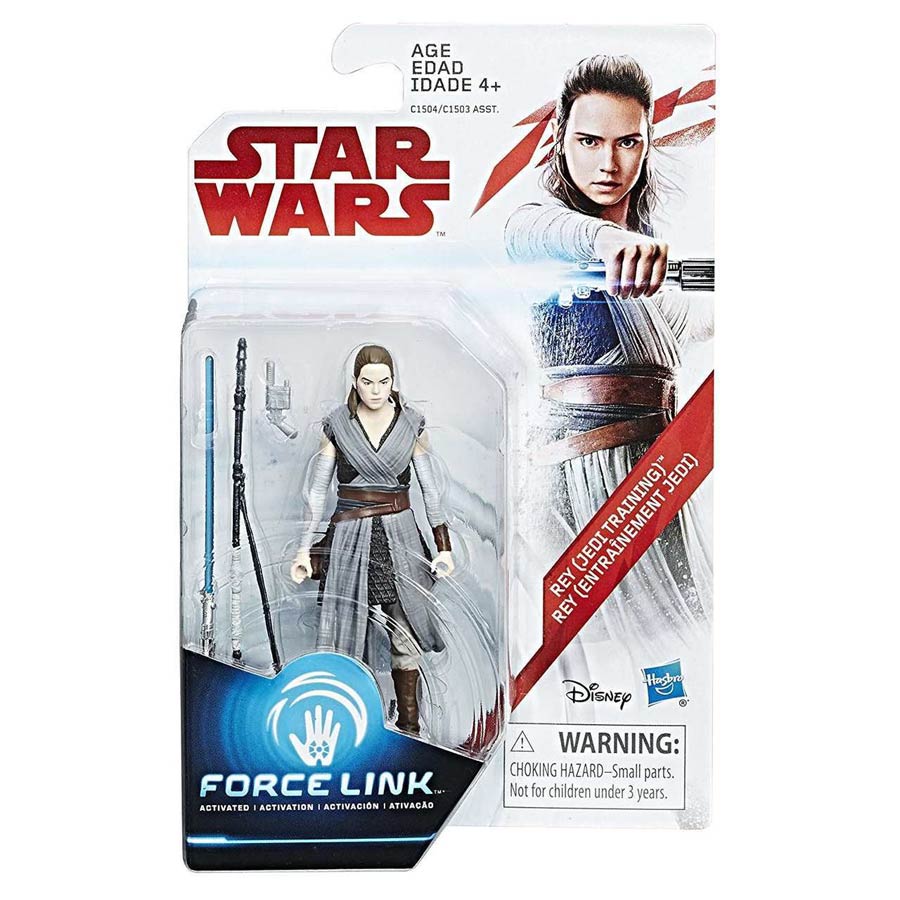 Star Wars Episode VIII The Last Jedi Galaxy Series 3.75-Inch Action Figure - Rey