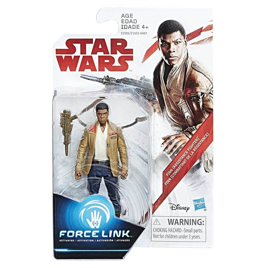 Star Wars Episode VIII The Last Jedi Galaxy Series 3.75-Inch Action Figure - Finn