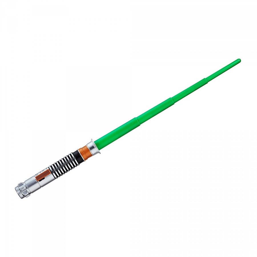 Star Wars Episode VIII The Last Jedi Extendable Lightsaber - Luke Skywalker Green Lightsaber