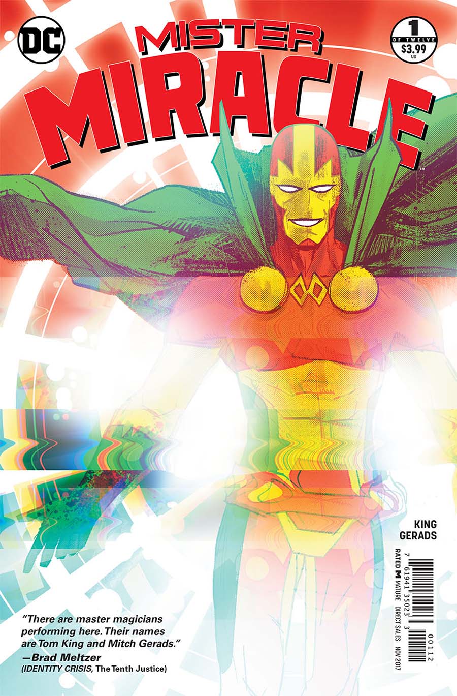 Mister Miracle Vol 4 #1 Cover D 2nd Ptg Variant Mitch Gerads Cover