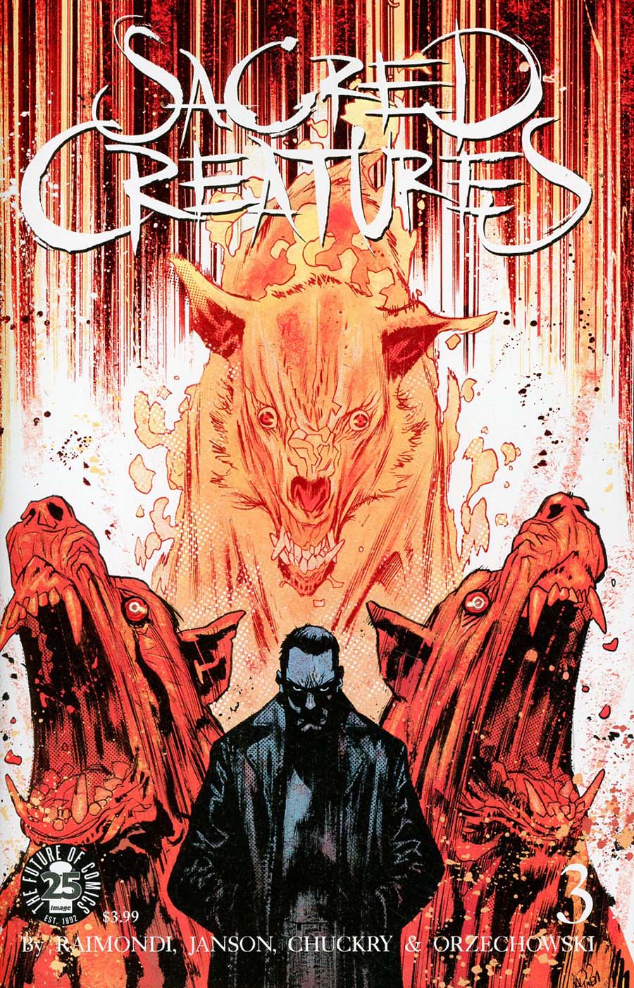 Sacred Creatures #3 Cover C Incentive James Harren Variant Cover