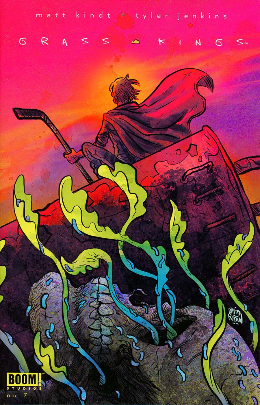 Grass Kings #7 Cover C Variant David Rubin Cover