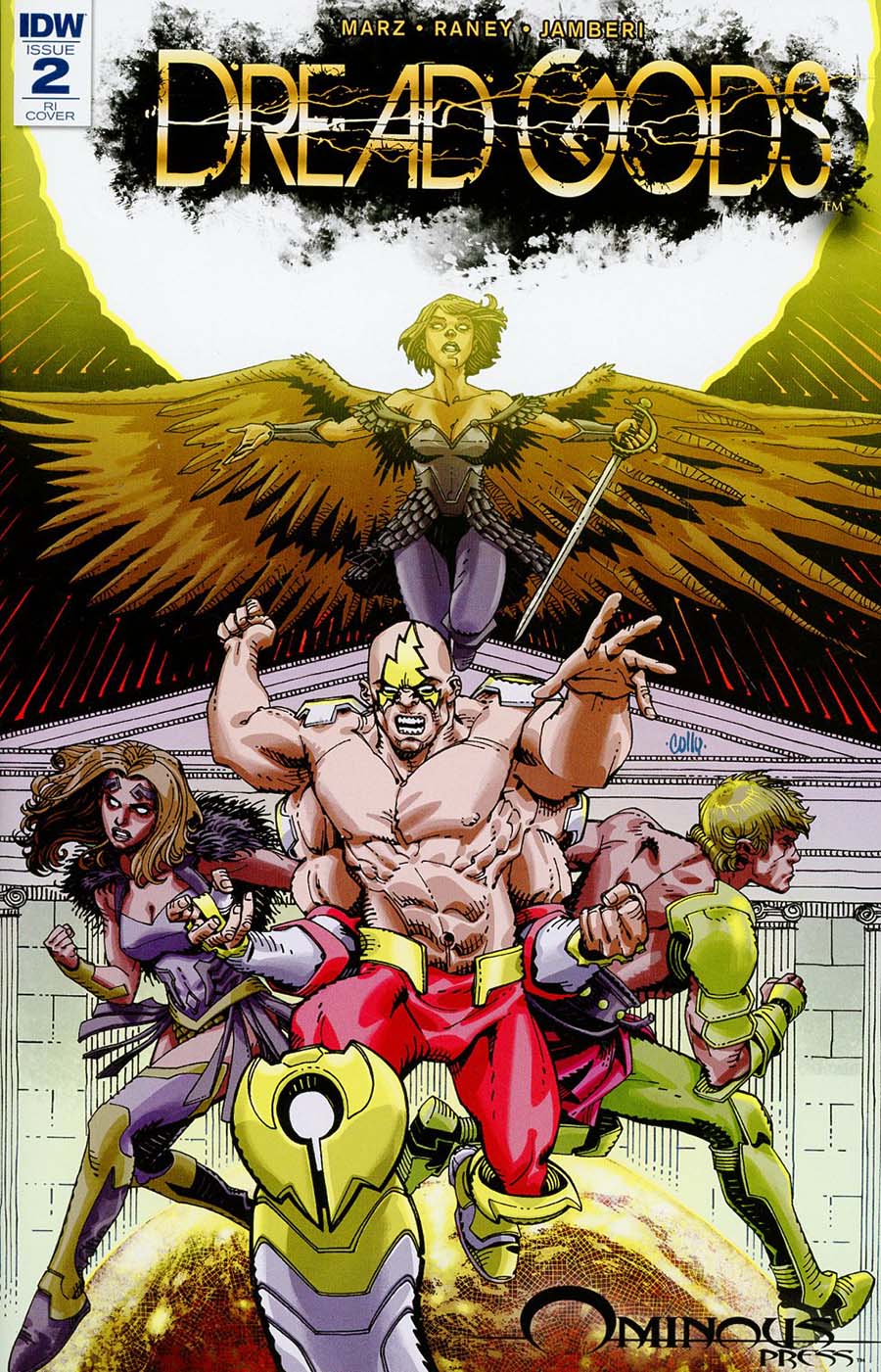 Dread Gods #2 Cover C Incentive Cully Hamner Variant Cover