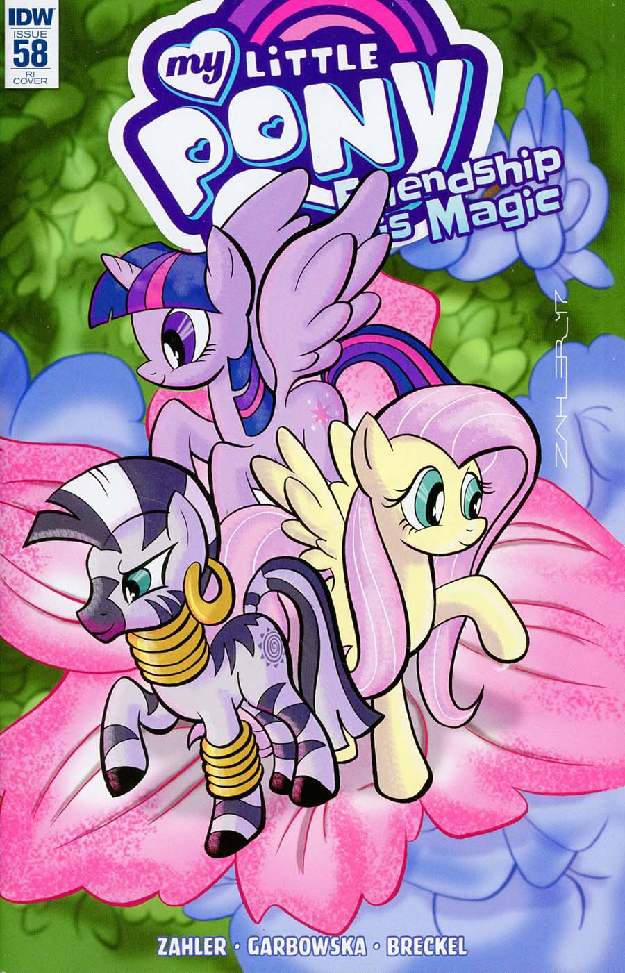 My Little Pony Friendship Is Magic #58 Cover C Incentive Thom Zahler Variant Cover