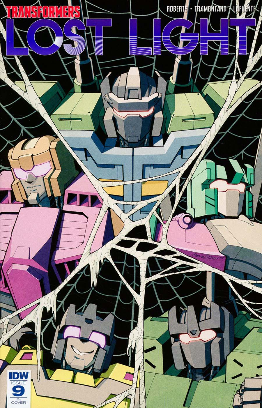 Transformers Lost Light #9 Cover D Incentive Andrew MacLean Variant Cover