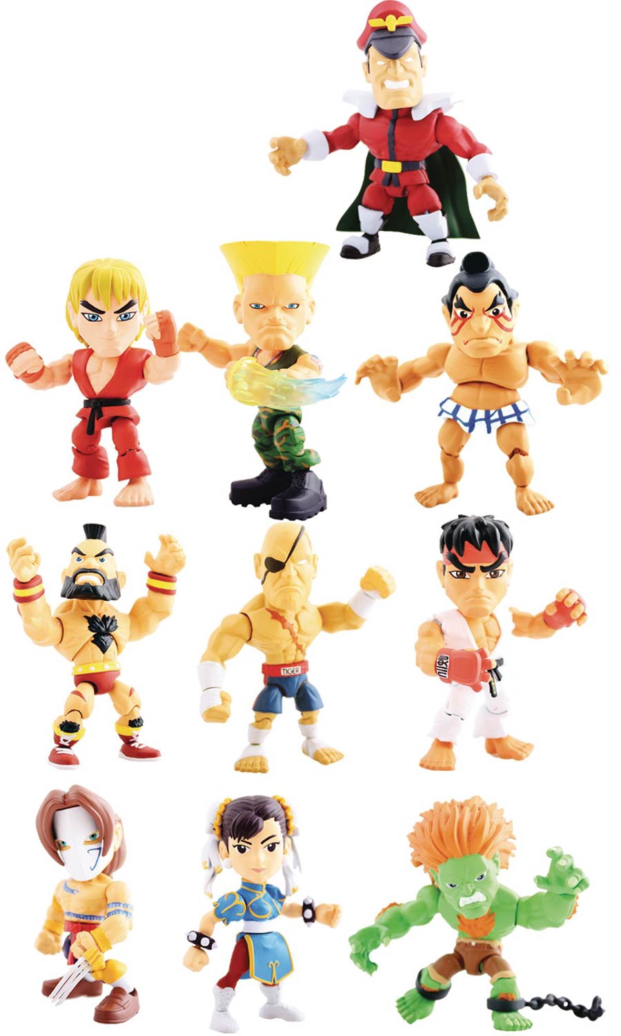 The Loyal Subjects x Street Fighter Mini Figure Wave 1 Blind Mystery Box