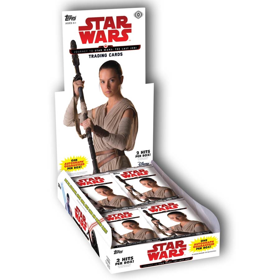 Topps 2017 Star Wars Journey To Episode VIII Trading Cards Pack
