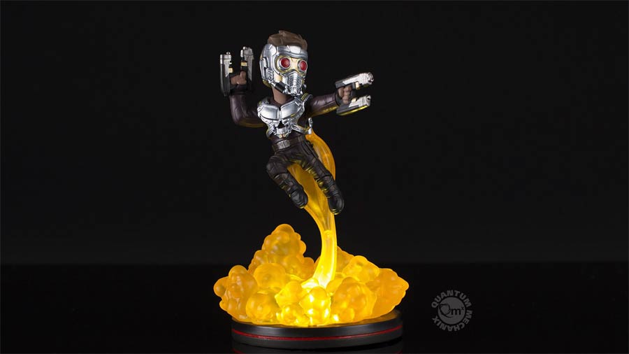 Guardians Of The Galaxy Vol 2 Star-Lord Light-Up Q-Fig FX Diorama