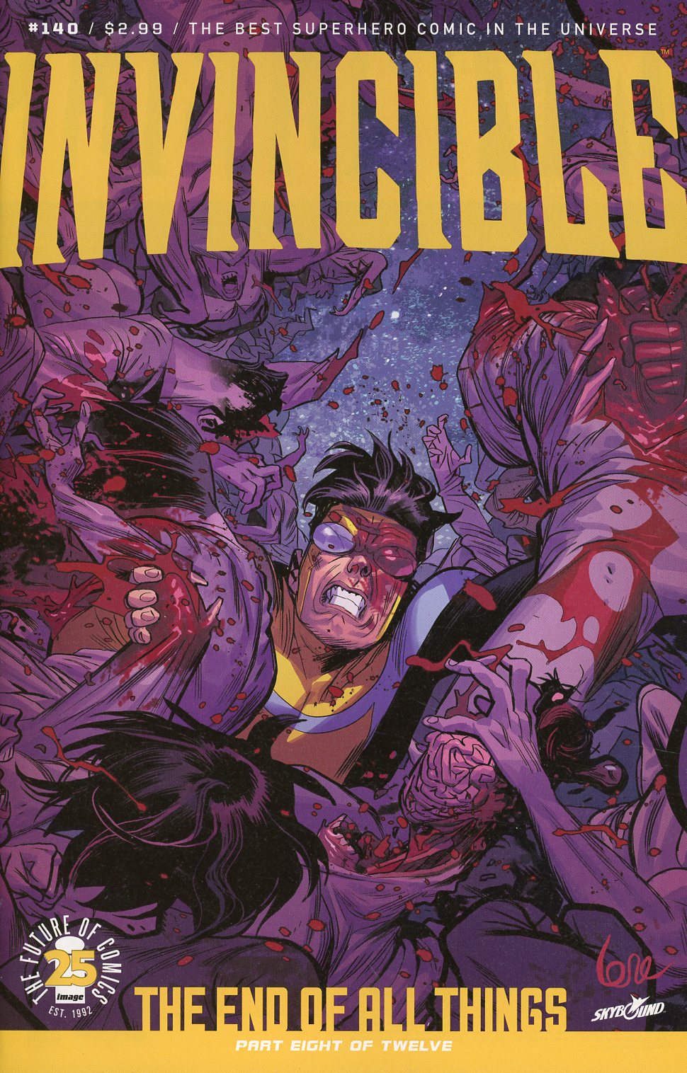 Invincible #140 Cover B Variant Lorenzo De Felici Cover