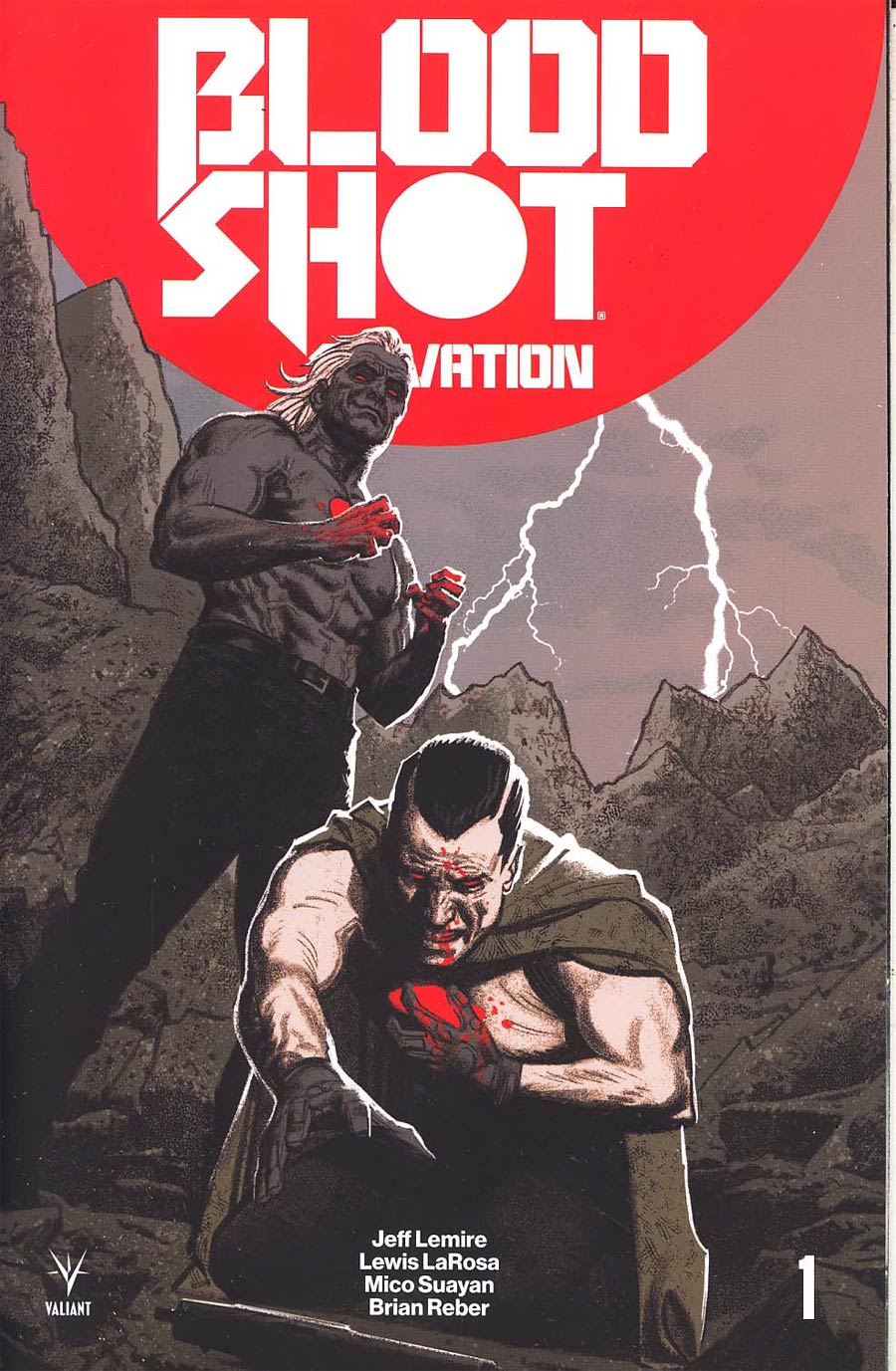 Bloodshot Salvation #1 Cover E Incentive Greg Smallwood Interlocking Variant Cover