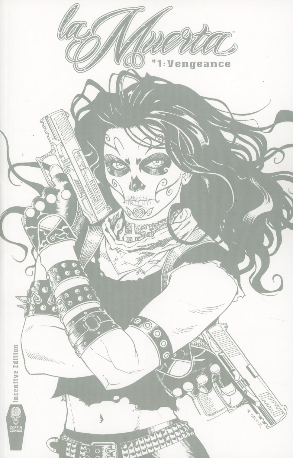 La Muerta Vengeance #1 Cover E Incentive Richard Ortiz Variant Cover