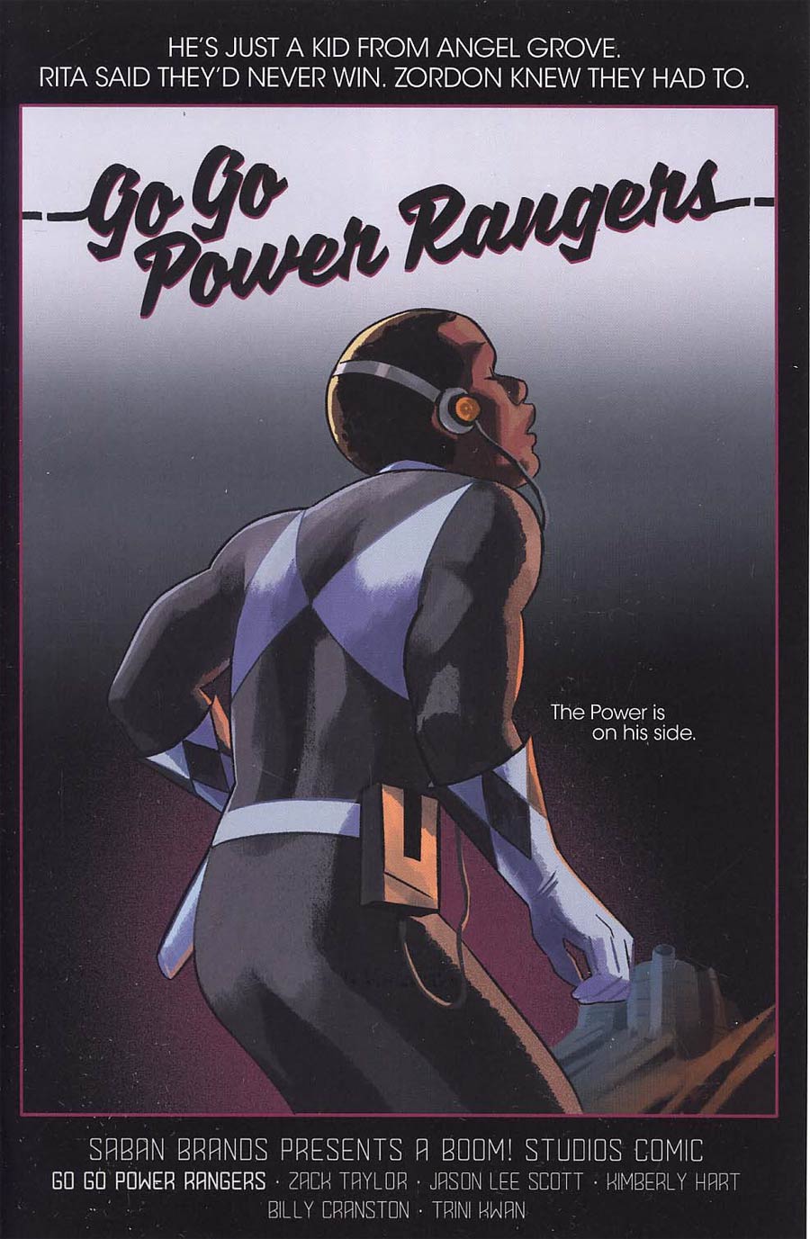 Sabans Go Go Power Rangers #3 Cover E Incentive Natacha Bustos Movie Variant Cover