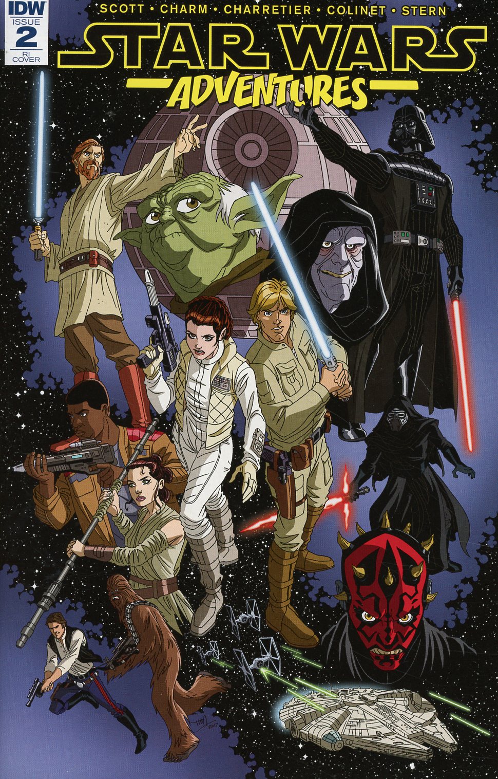 Star Wars Adventures #2 Cover C Incentive Tim Levins Variant Cover