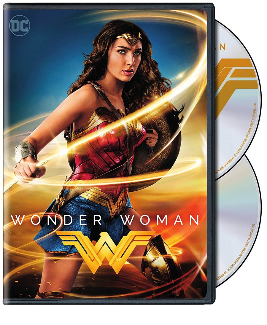 Wonder Woman Movie DVD