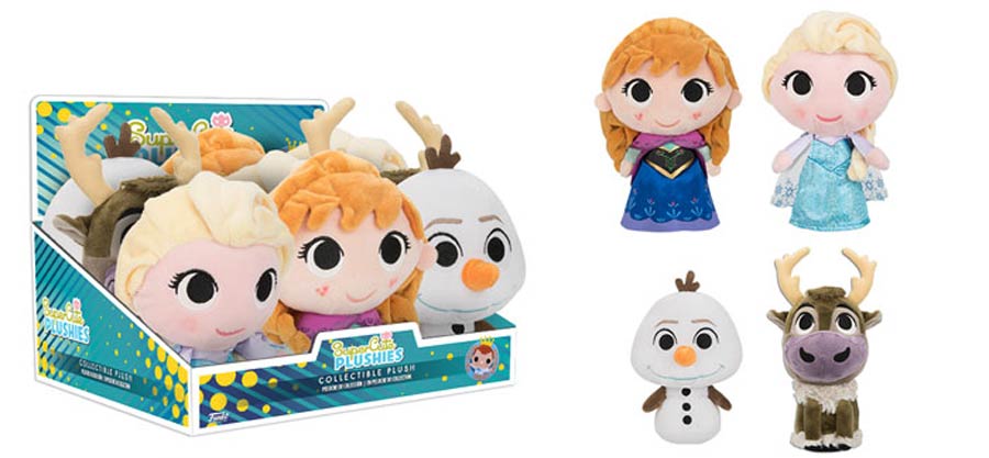 Disney Frozen 7-Inch Plush 9-Piece Assortment Case