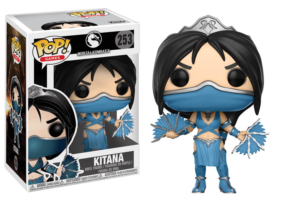 POP Games 253 Mortal Kombat Kitana Vinyl Figure