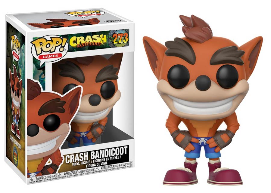 POP Games 273 Crash Bandicoot Crash Bandicoot Vinyl Figure