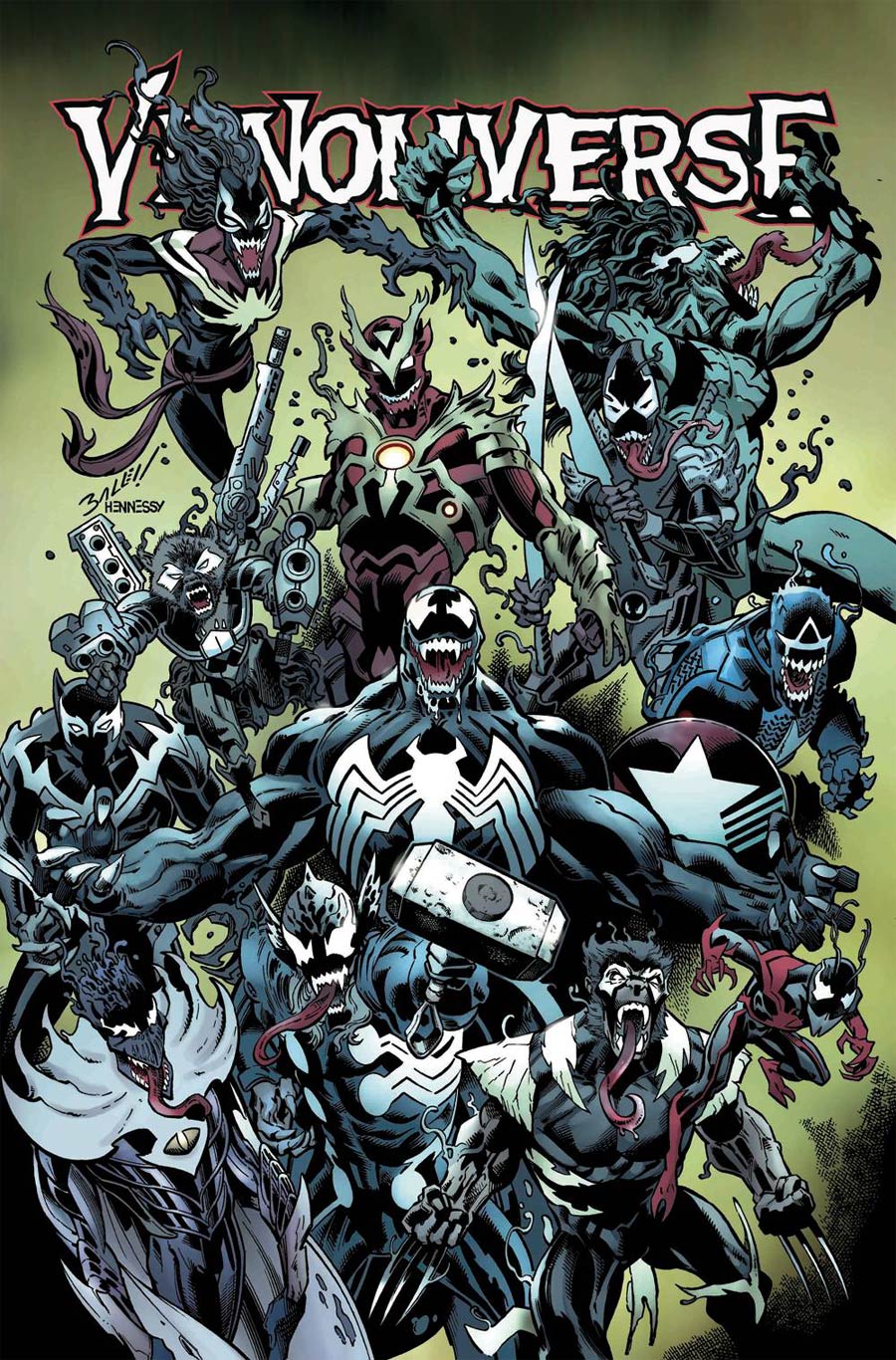 Venomverse #4 Cover D Incentive Mark Bagley Variant Cover