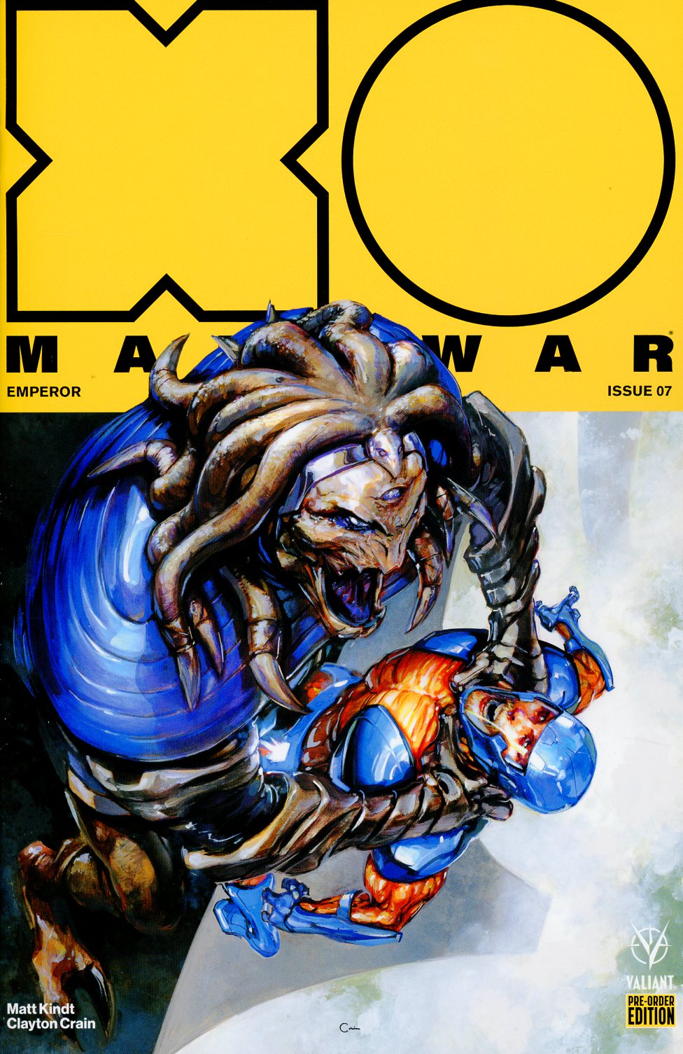 X-O Manowar Vol 4 #7 Cover D Incentive Ben Templesmith X-O Manowar Icon Variant Cover