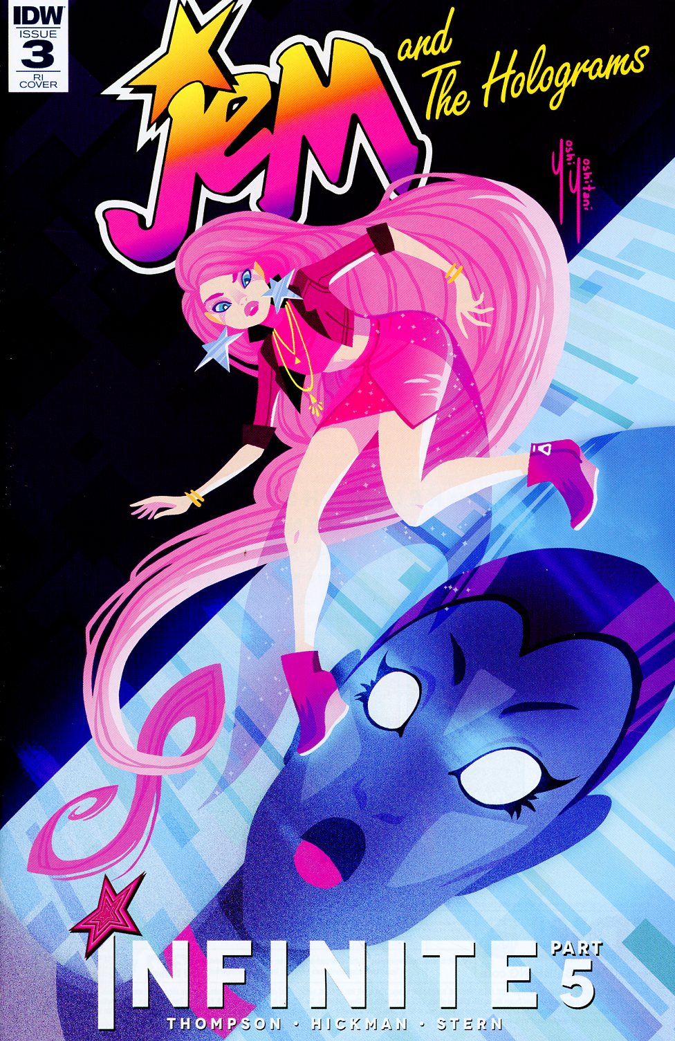 Jem And The Holograms Infinite #3 Cover C Incentive Yoshi Yoshitani Variant Cover (Infinite Part 5)