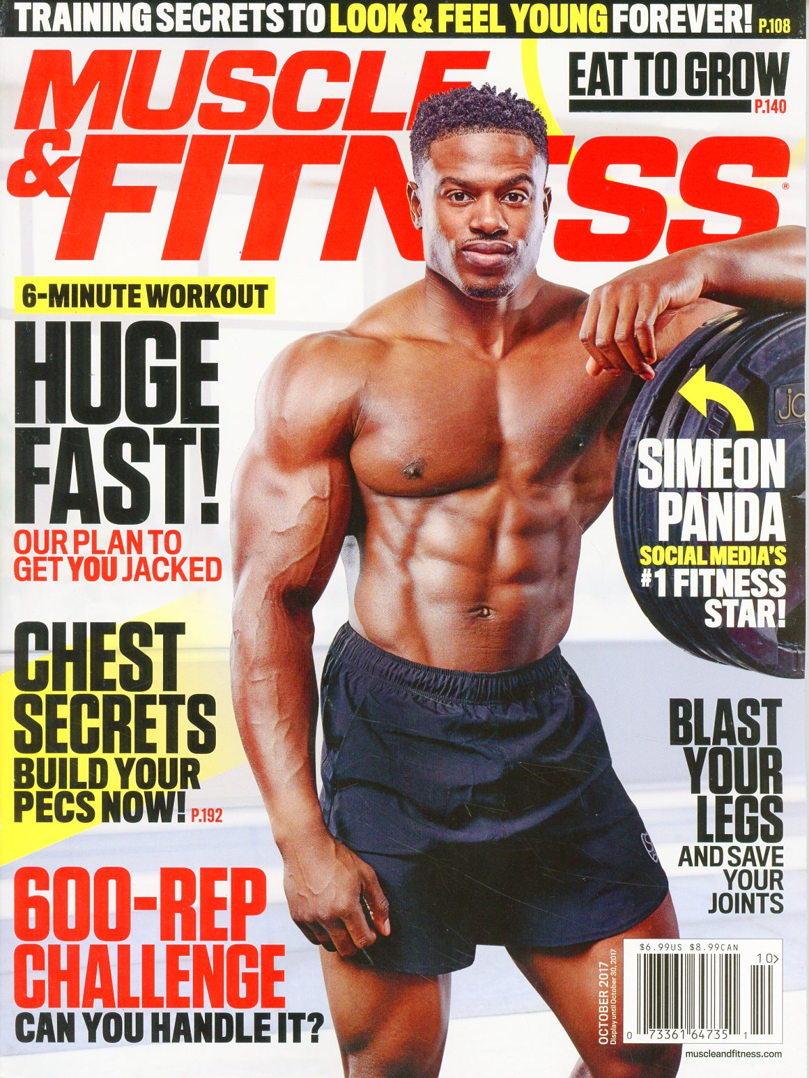 Muscle & Fitness Magazine Vol 78 #9 October 2017