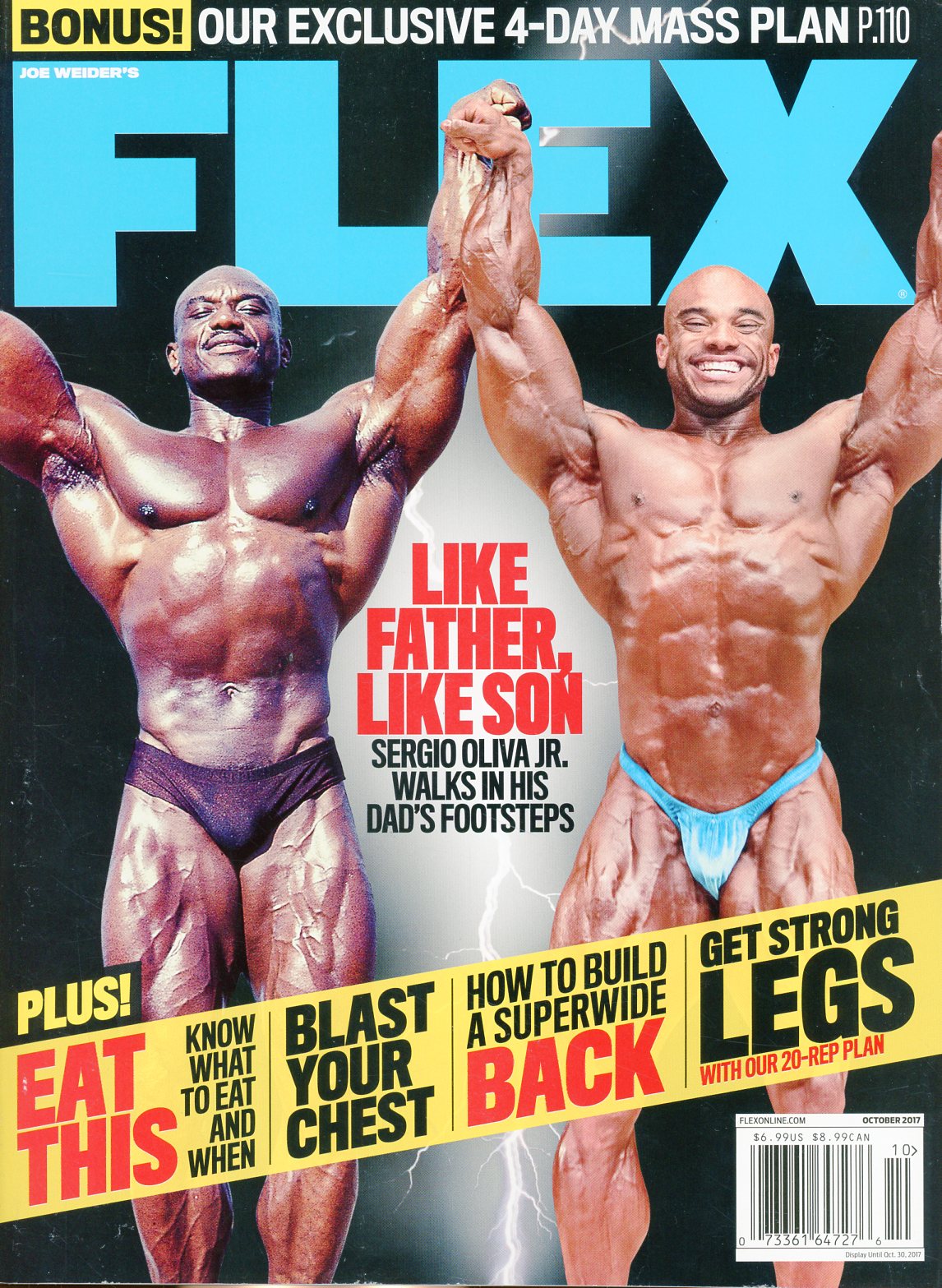 Flex Magazine Vol 7 #9 October 2017