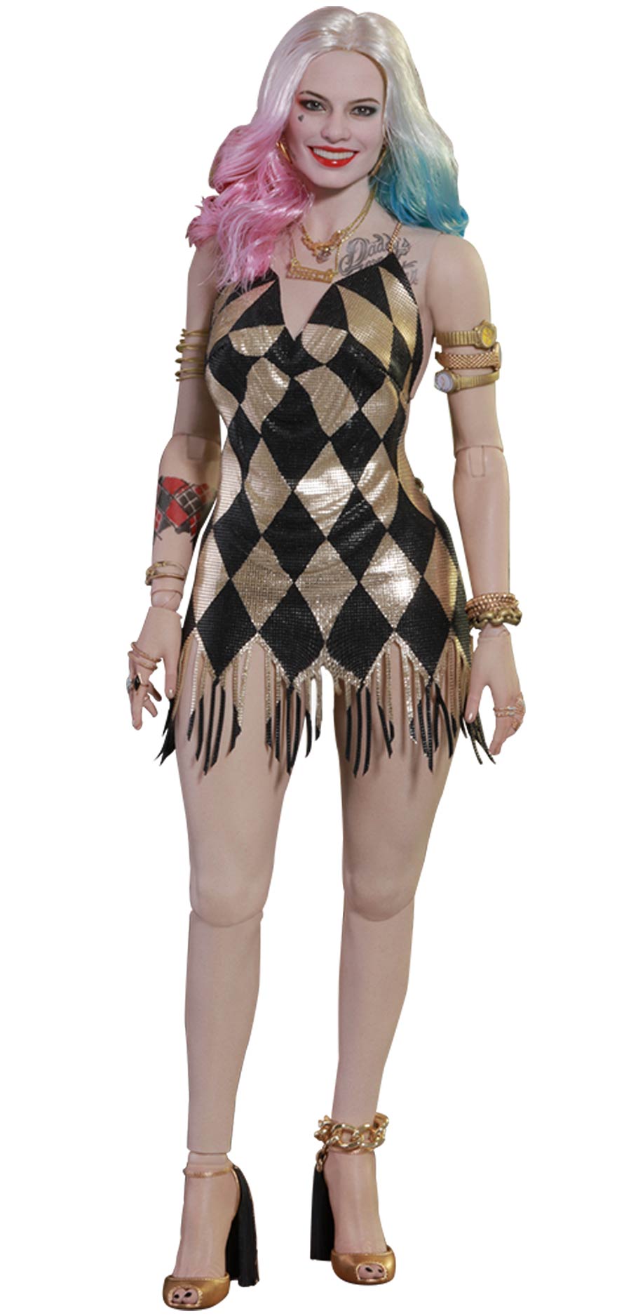 Suicide Squad Movie Harley Quinn Dancer Dress Movie Masterpiece 11.41-Inch Action Figure