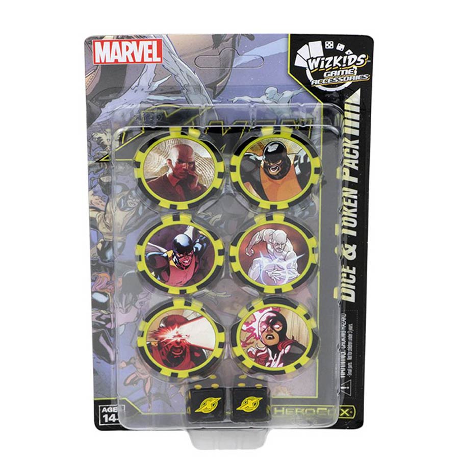 Marvel HeroClix X-Men First Class Dice & Token Pack (Time Displaced)