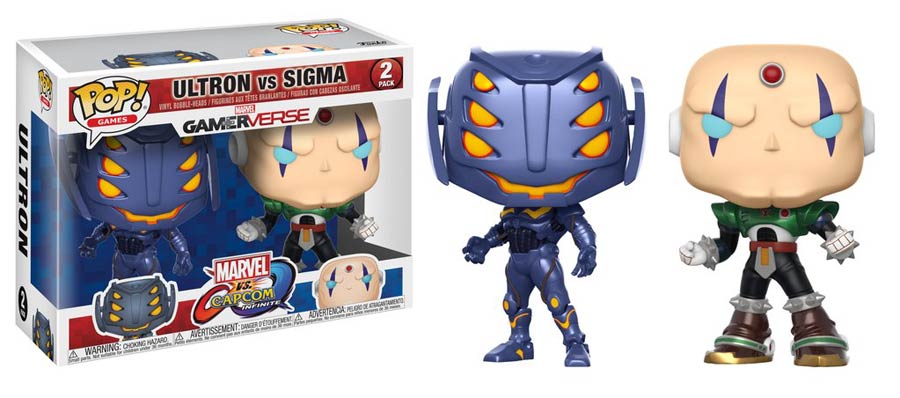 POP Games Marvel vs Capcom Infinite Ultron vs Sigma 2-Pack Vinyl Figure