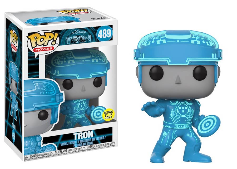 POP Movies 489 Tron Classic Tron Vinyl Figure